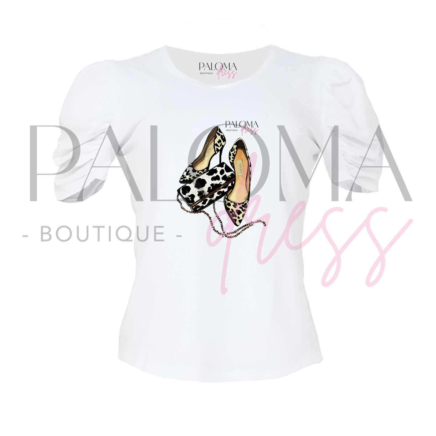 Polera Manga Princesa Tacos Vaca