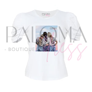 Polera Manga Princesa Family 2