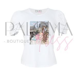 Polera Manga Princesa Paris