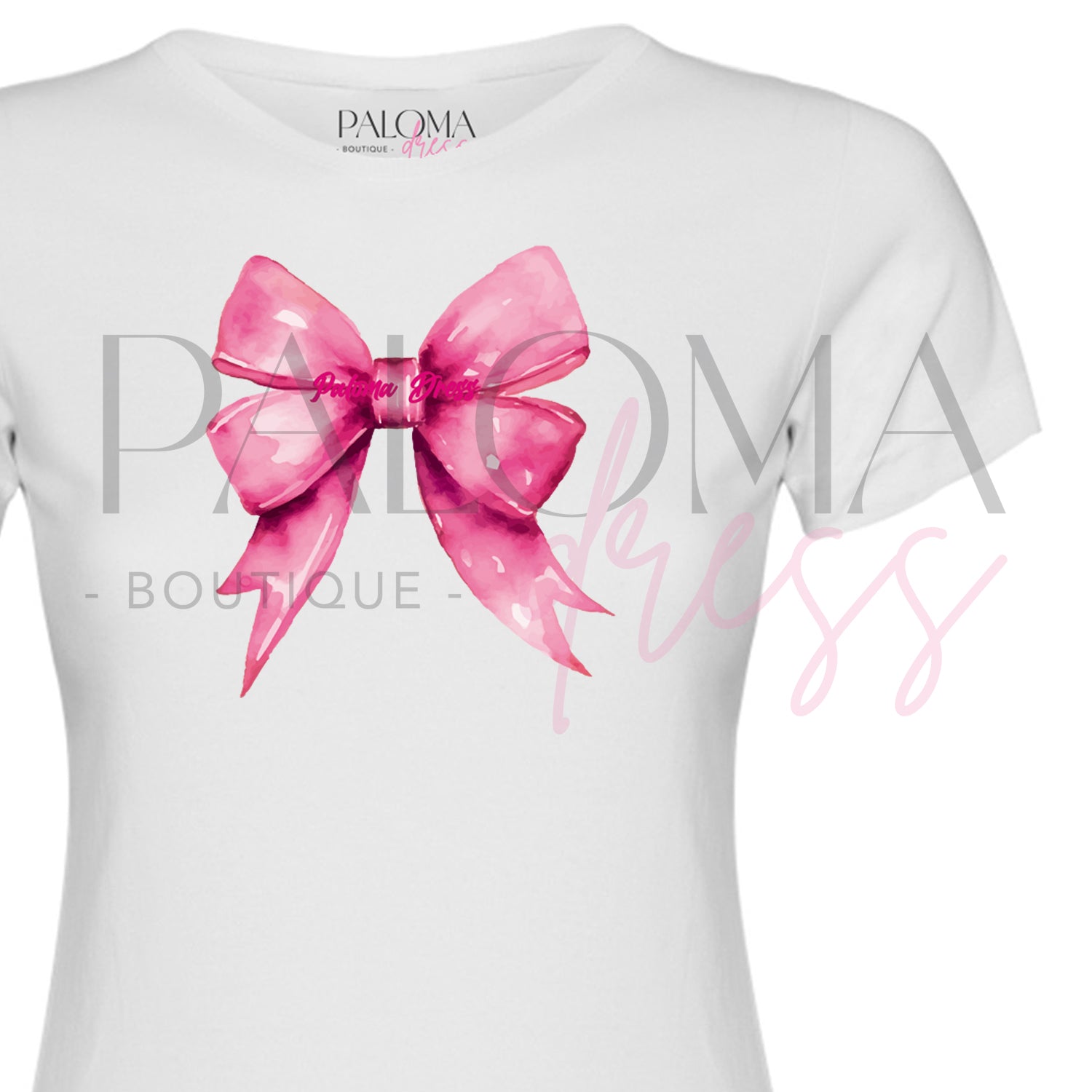 Polera Algodón Lazo Magenta