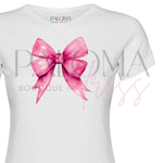 Cargar imagen en el visor de la galería, Polera Algodón Lazo Magenta
