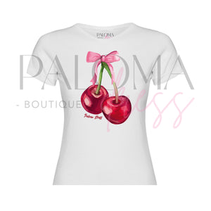 Polera Algodón Guinda 2