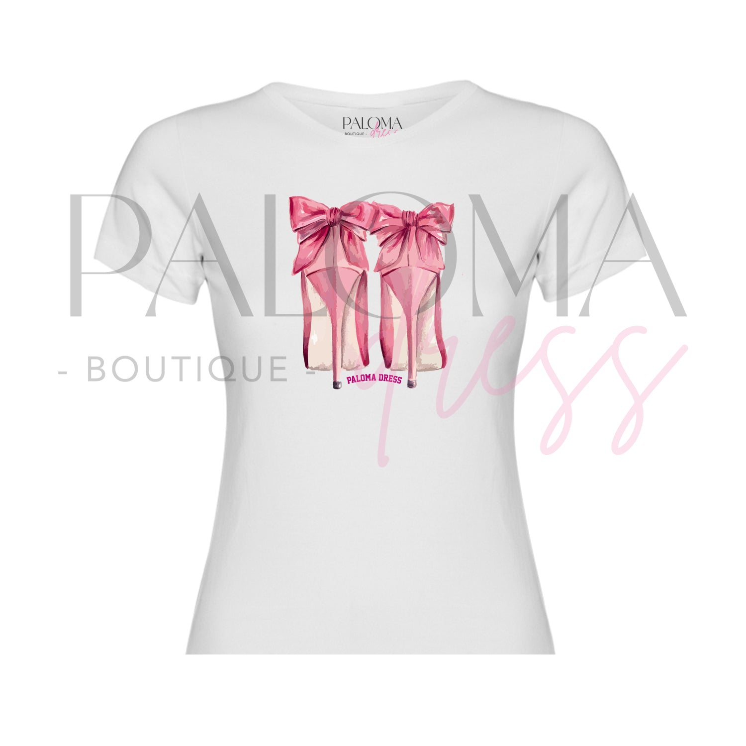 Polera Algodón Tacos Rosa