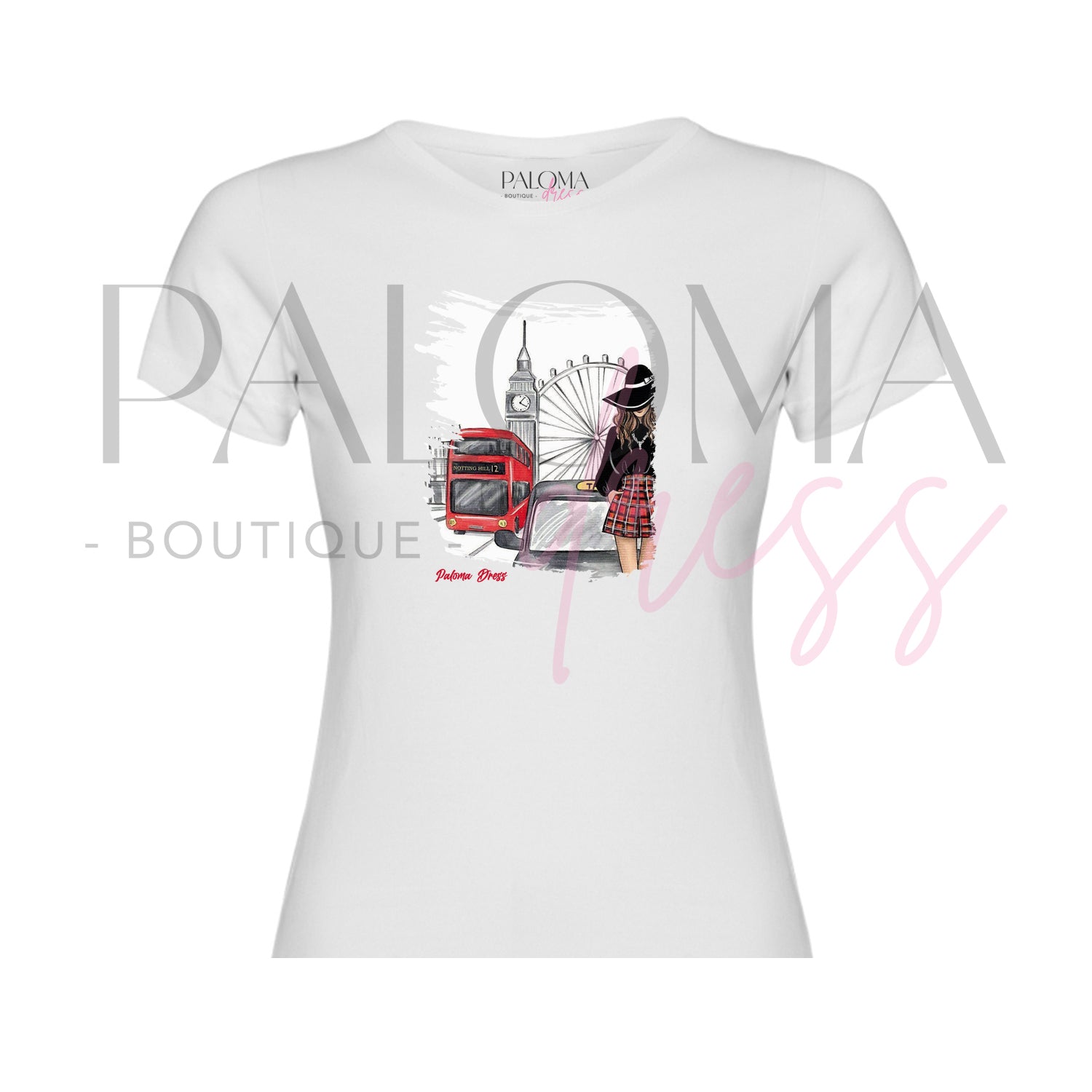 Polera Algodón Inglaterra Roja