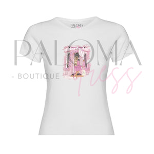 Polera Algodón Cake Rosa