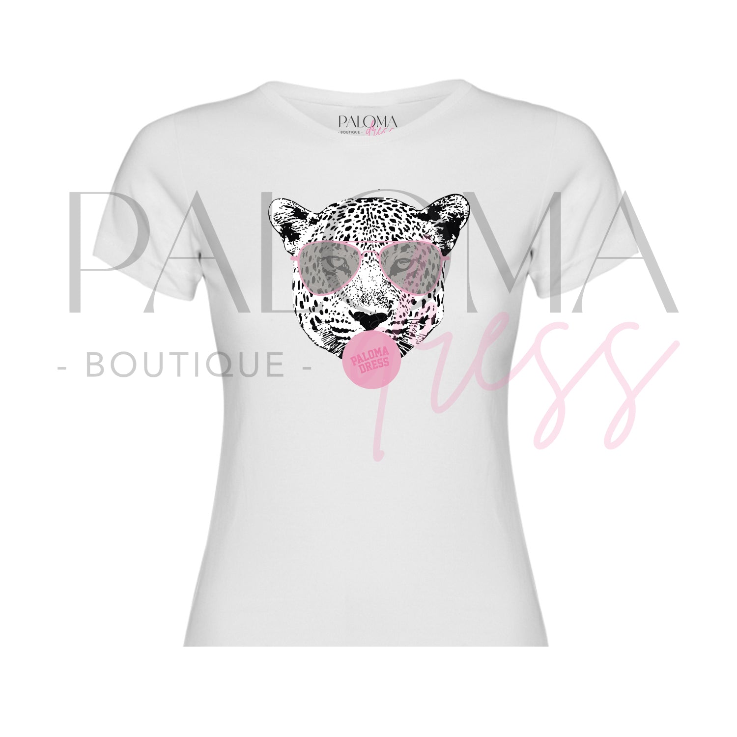 Polera Algodón Tigre Lentes
