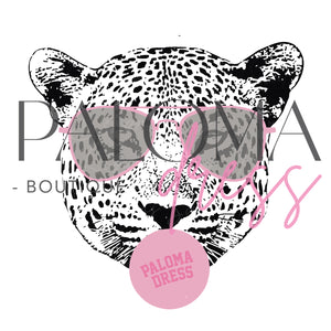 Polera Algodón Tigre Lentes