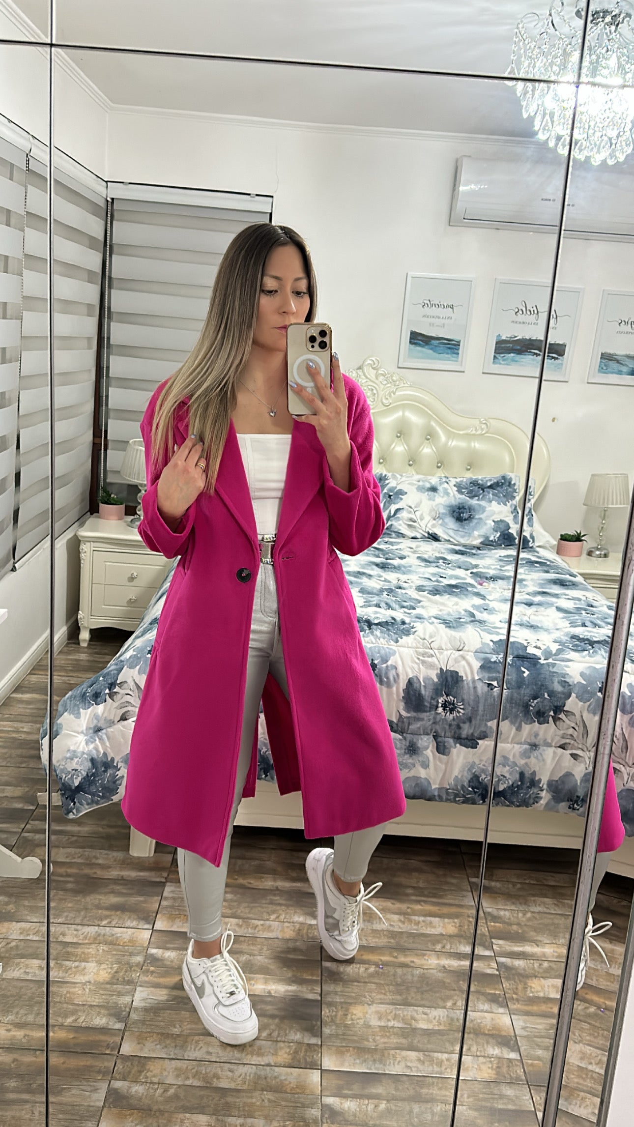 Abrigo PalomaDress Fucsia