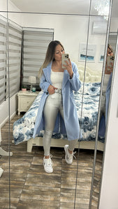 Abrigo PalomaDress Celeste
