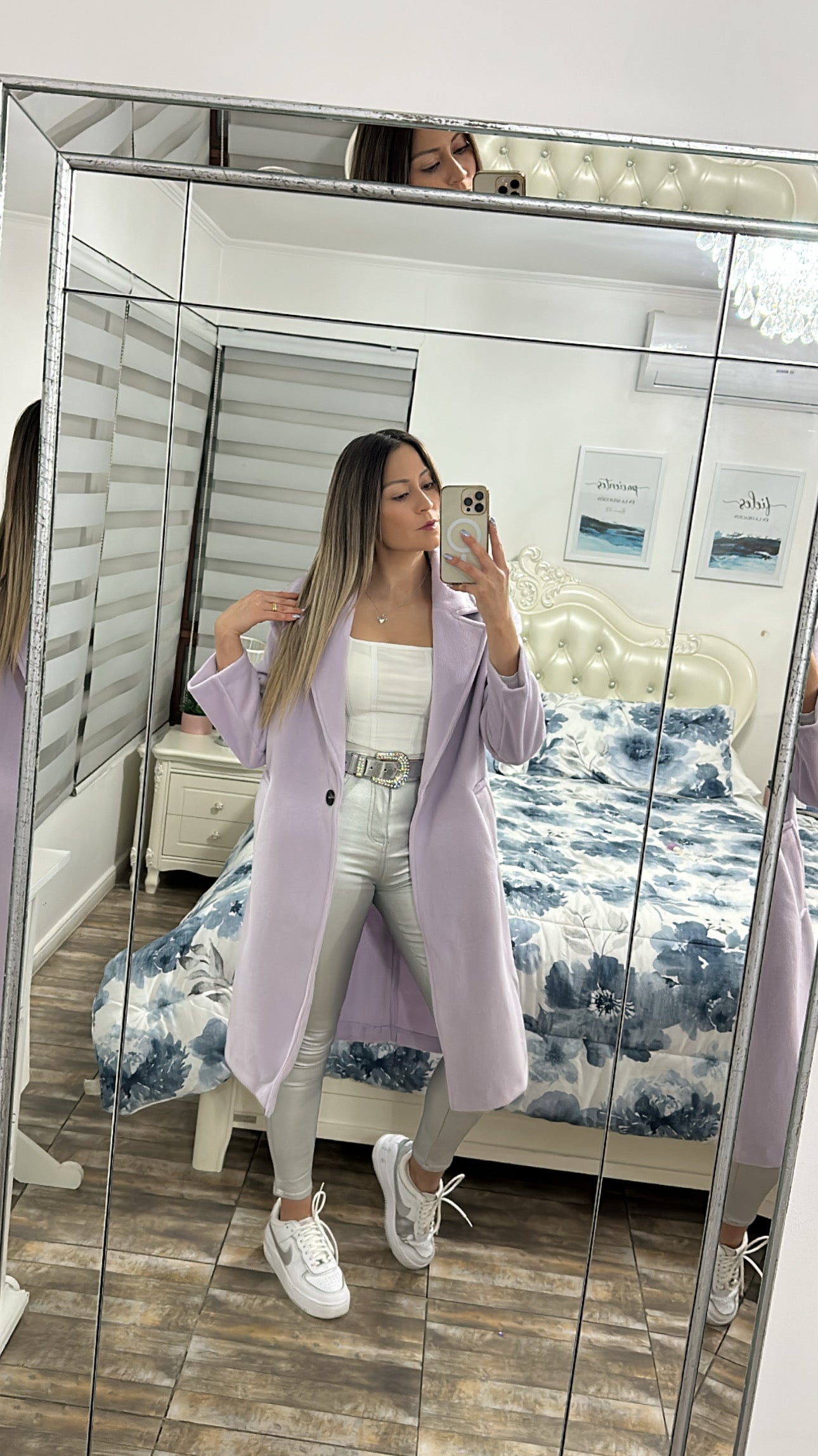 Abrigo PalomaDress Lila