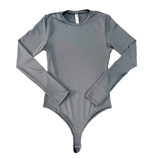 Body Colombiano manga larga cuello medio