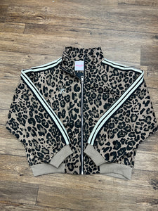 Bomber Animal Print Coquette