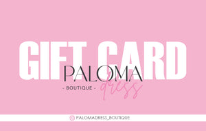 GIFT CARD Paloma Dress
