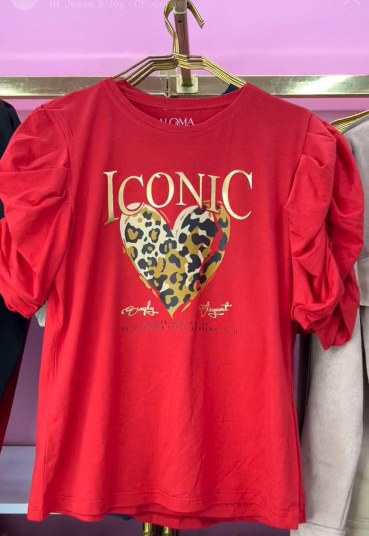 Polera Manga Princesa Roja Iconic