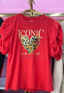 Polera Manga Princesa Roja Iconic