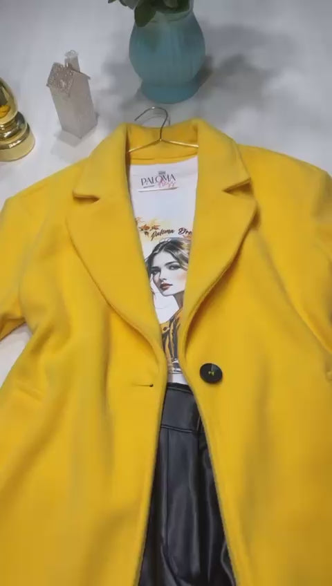 Abrigo PalomaDress Amarillo