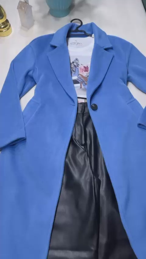 Abrigo PalomaDress Azul