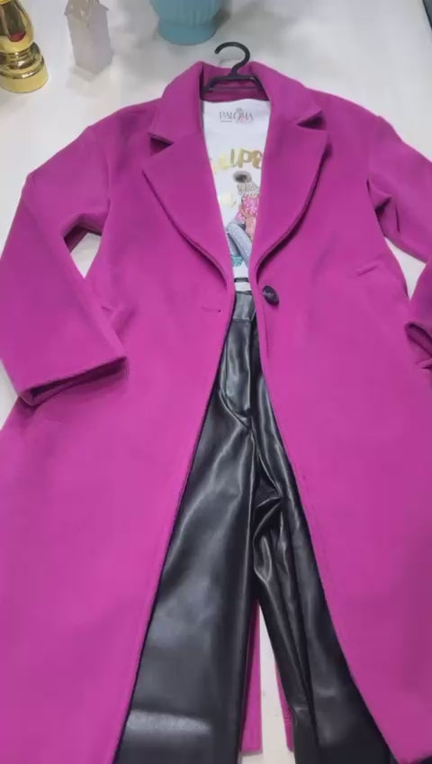 Abrigo PalomaDress Magenta